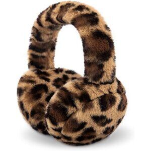 Winter Ear Muffs for Women Girls Faux Fur Cute White Earmuffs Fluffy Ear